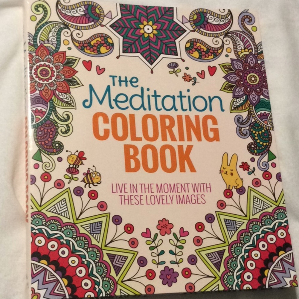 The Meditation Coloring Book